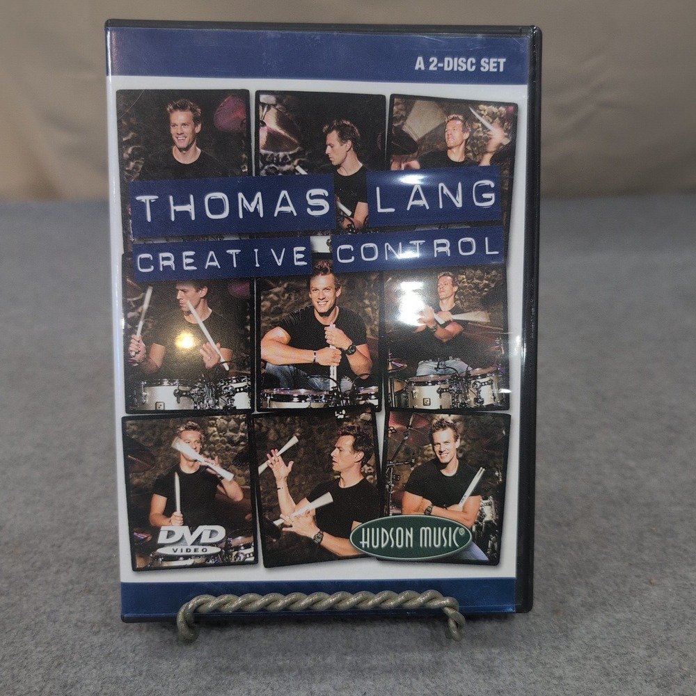 Thomas Lang Creative Control 2-Disc DVD Set Hudson Music Drumming Instructional
